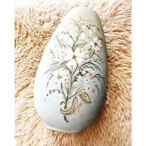 Vintage 1974 handmade large pottery vase ๐ฟ